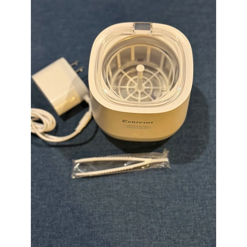 Exluvox Ultrasonic‎ Cleaner For Dentures Retainers Braces Jewelry